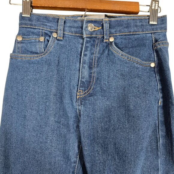 Levis Silvertab Mini Mom‎ Jeans Girls 10 Reg Cotton Blend Mid-Rise Denim - Picture 9 of 10